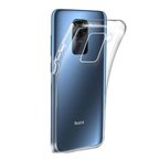 Smcase Xiaomi Redmi Note 9 Kılıf Lüks Korumalı Silikon  Nano Ekran Koruyucu