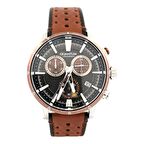 QUANTUM PWG1112.342 KAHVERENGİ DERİ KAYIŞLI SPORTS ERKEK KOL SAATİ