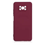 Gpack Xiaomi Poco X3 Kılıf Mara Silikon Mat Soft Kamera Korumalı Lansman