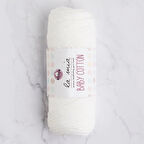 La Mia Baby Cotton Beyaz El Örgü İpi - L001 - 33628