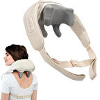 BUFFER® Elektrikli Boyun ve Sırt Masaj Aleti Kablosuz Boyun ve Omuz Yoğurma Masaj Yastığı