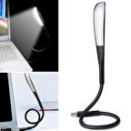 BUFFER® USB Girişli 14 Ledli 3 Kademeli Dokunmatik Masa/Kitap Okuma Lambası Ledi Siyah