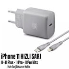  iPhone 11 Uyumlu Şarj Aleti HIZLI PD Şarj Cihazı Apple iPhone 11 Pro 11 Plus 11 Pro Max 25W HIZLI