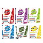 Pruva Akademi 8.Sınıf Sorular Konuşuyor Soru Bankası Seti 6 Kitap