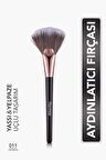 Flormar Yelpaze Uçlu Düz Aydınlatıcı Fırçası - Fan Brush - 011 - 8690604597765