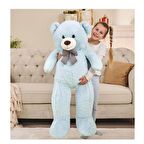 120 cm Papyonlu Sevimli Peluş Şaşkın Ayı - Sevgiliye Özel Hediye