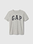 GAP 708370001 V-Bas Ss Logo Tee Erkek Çocuk Tişört