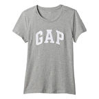 Gap V-SS Logo Classic Kadın Tişört