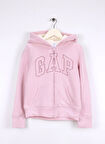 Gap Baskılı Kız Çocuk Pembe Sweatshırt 790006000