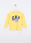Gap Baskılı Sarı Erkek Çocuk T-Shirt 791319001