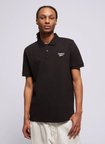 Reebok 100239701 BLAZE EMBROIDERED SS POLO Siyah Polo Regular Fit Düz Erkek T-Shirt