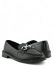 Kadın Loafer Makosen Casual Tokalı Günlük Ayakkabı