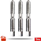 Gfb Kılavuz Hss Metrik 3'Lü Takım Klavuz  10mm