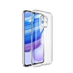 Smcase Xiaomi Redmi Note 9S Kılıf Kamera Korumalı Silikon  Nano Ekran Koruyucu