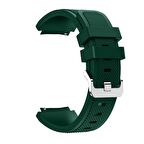 Gpack Huawei Watch 3 Elite Kordon Silikon Çizgili Kançalı