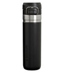 Stanley The Quick-Flip Water Bottle 0.7L / 24oz Black 2.0 Termos