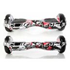 Smartstore Desenli Smart Scooter Elektrikli Kaykay Hoverboard Grafiti Akıllı Denge Özellikli Desen-06