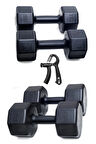 PS SPOR 18 Kg Dambıl Set 6Kg X2 Ad 3Kg X2 Ad + SAYAÇLI AYARLANABİLİR EL YAYI