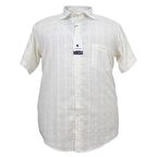 Büyük Beden Battal Boy Erkek Gömlek Surco Kısa Kol