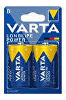 Longlife Power D Büyük Pil 2'li 1.5V Alkalin