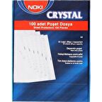 Noki Crystal Poşet Dosya 100 Lü 4830Cr