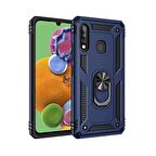 Smcase Huawei P40 Lite E Kılıf Vega Yüzüklü Tank Kapak