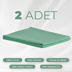 Mikrofiber Bez -  Mikrofiber Mutfak Bezi - Cam Bezi - Sihirli Bez Koku İz Yapmaz 2 Adet
