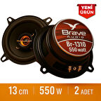 BRAVE Kapaksız Model Oto Hoparlör 550W - Br 1310