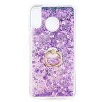 Smcase Samsung Galaxy M20 Kılıf Milce Yüzüklü Sulu Silikon