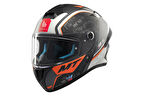 KASK MT HELMETS TARGO S B4 TURUNCU MAT IVAN ORTALA