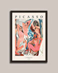 Picasso - Avignonlu Kızlar Çerçeveli Tablo