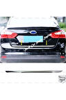 Ford Focus 3 Uyumlu Krom Bagaj Alt Çıtası 2010-2018 Arası P.çelik Sedan