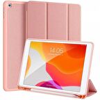 Polham iPad 2019 7th Gen Kılıf Kalem Yerli Standlı Mıknatıslı Katlanabilir İpad 2019 Kılıf 7th Gen