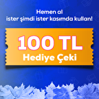 100 TL Hediye Çeki