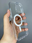 Iphone 13 Uyumlu Magsafe Özellikli Şeffaf Kılıf