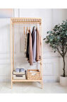 Masif Ahşap Askılık , Portmanto , Gardırop , Elbise Dolabı