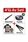Av Seti ( Tüfek Kılıfı + Fişeklik+ Bez Kayış + Kolonlu Yelek)