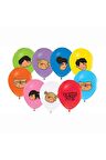 Balon Lisanslı Rafadan Tayfa Temalı Karışık 5'li