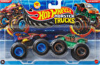 Hot Wheels Monster Trucks 1.64 Scale 2 Pack SCORPEDO- BAJA BUSTER