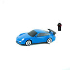 1:24 Ölçek Uzaktan Kumandalı Spor Araba Yarım Fonksiyon Mavi