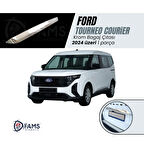 Ford Tourneo Courier Krom Bagaj Çıtası 2024 Üzeri Paslanmaz Çelik