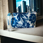 Estee Lauder Makyaj Çantası+Büyük Boy yıkanabilir  Harika Desen VİNTAGE