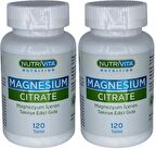 Magnesium Citrate 2x120 Tablet Magnezyum Sitrat