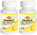 Vitamin E 267 Mg 2x120 Softgel E Vitamini 400 IU