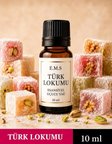 TÜRK LOKUMU ESANSİYEL Uçucu Yağ Buhurdanlık Yağı Difüzör Esansı Oda Kokusu MUM ESANSI 10 ML.