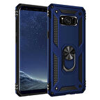 Gpack Samsung Galaxy S8 PLUS Kılıf Vega Tank Standlı Yüzüklü Mıknatıslı