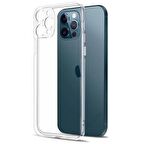 Smcase iPhone 12 Pro Max Kılıf Kamera Korumalı Silikon