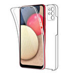 Gpack Samsung Galaxy A52S 5G Kılıf Ön Arka Şeffaf Silikon Koruma