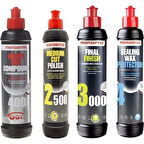 Menzerna 400 2500 3000 Sealing Wax Boya Koruma Seti 250 ml