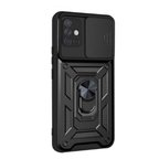 Gpack Samsung Galaxy A51 Kılıf Tank Aramid Sürgülü Vega Yüzüklü